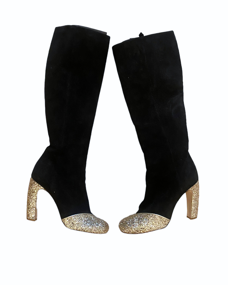 Bottes Miu Miu paillettes